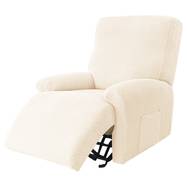 1-Seater Reclining Slipcover - Herringbone Design