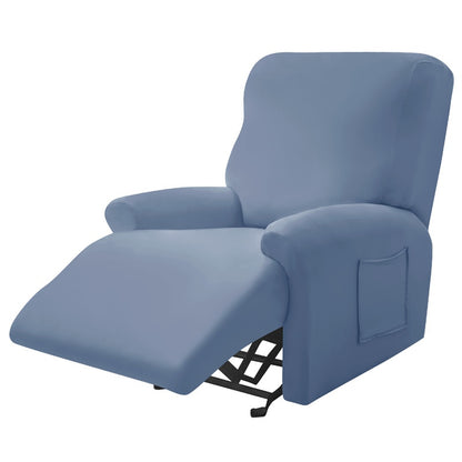 1-Seater Reclining Chair Slipcover - Solid Color