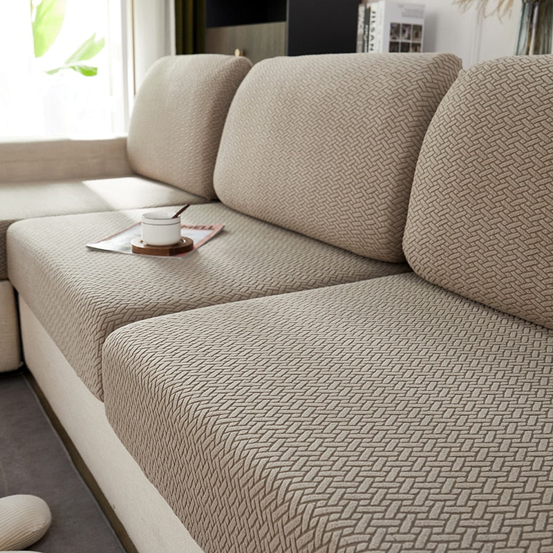 Classic Herringbone Sofa Cover